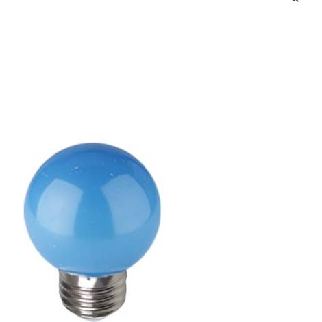 Lampada led blu attacco e27 1w sfera decorativa fai - 5188/blu