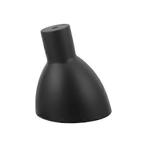 Abat-jour de rechange en forme de fer à cheval pour lampe de table, idéal pour la maison ou l'hôtel (noir)