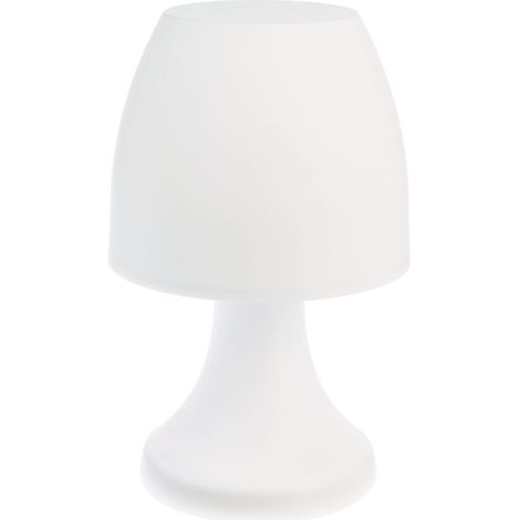 Atmosphera – Lampe d'extérieur LED 10cm – Alimentation par 3 piles LR03 – Diffusion lumière blanche – Pour éclairage ambiance extérieure (1/2)