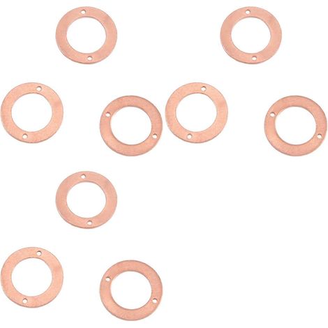 15221-94020 Lot de 9 rondelles d'injecteur supérieur pour Kubota D1105, D905, D1005, D722, D1305 (1/5)