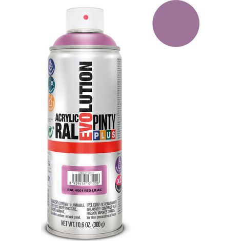 Peinture Aérosol Lilas Rouge Finition Brillante Rapide Et Durable - Pinty Plus (1/5)