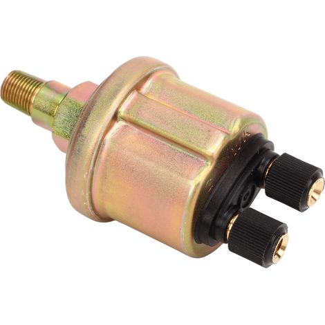 1/8NPT Dieselöldrucksensor, doppelter mattgoldener Kopf, VDO-kompatibel 0–10 bar, für Generator (1/5)