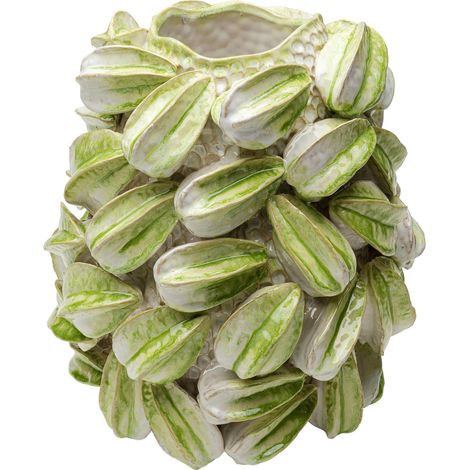 Vase Design Carambola - Vase décoratif en grès - Fait à la Main - Pièce Unique - 37 x 32 x 32 cm (H x l x P) (1/3)