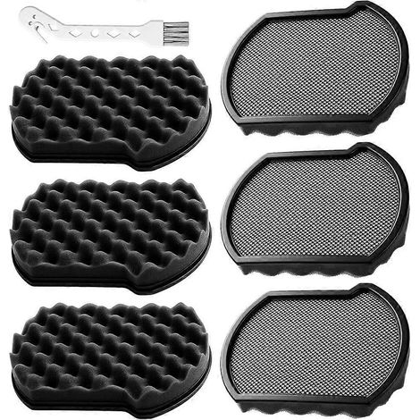 Lot de 6 filtres pour aspirateur sans sac Bosch Série 6, filtre pour bac à poussière Bosch BGC41X36 (1/5)