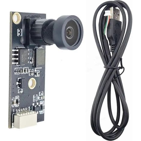 Module caméra USB 1920x1080 pour imprimantes 3D, carte caméra noire (1/5)