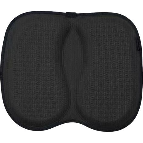 Coussin de siège en émulsion – Motif nid d'abeille – Coussins de siège de voiture pour la conduite –Noir profond
