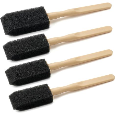 Car Air Vent Cleaning Brush - 4 Piece Set of Interior Detailing Brushes for Car - Tool for Narrow Spaces, Seat, Cup Holders and Dashboard (1/5)