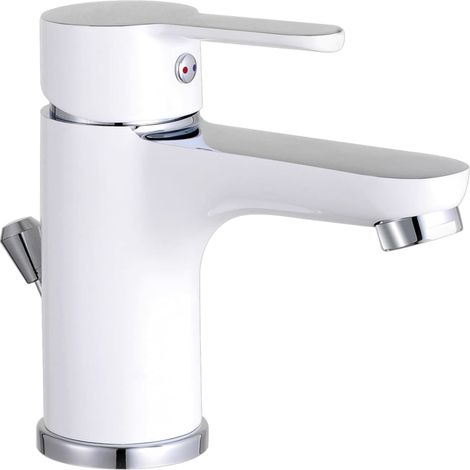 EISL Mitigeur de lavabo DIZIANI blanc-chrome (1/3)