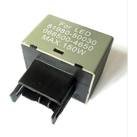 LED-Blinkerrelais für Autos, 8-poliger Blinkwiderstand für Toyota und Lexus ()