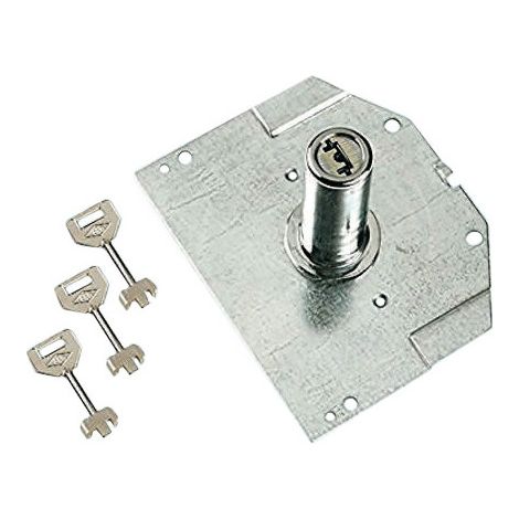 Cilindro Yale sobre placa 50 mm Y0AE8350 – Perfil europeo con placa de acero inoxidable