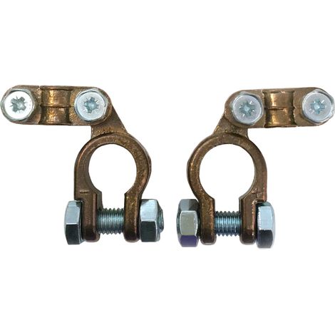 MORSETTO PER BATTERIA AUTO polo negativo  - MADE IN ITALY