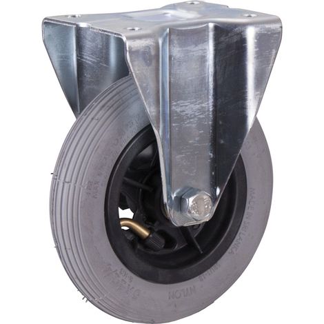 VARIOfit Bockrolle mit Luftreifen 150 x 30 mm grau (1/3)