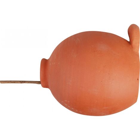 Vogelnistflasche – L 17,5 x B 16 x H 17,3 cm – Orange – Versandkostenfrei (1/4)
