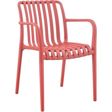 SILLA JARDIN GRETA BURDEOS -