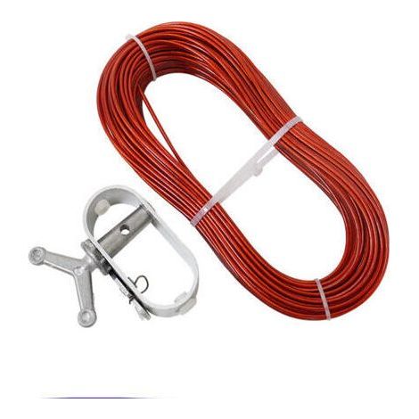 1ensemble Kit De Treuil pour Câble De Couverture De Piscine Hiver Accessoire De Sécurisation pour Piscines Hors-Sol Installation Facile avec Câble pour Ronde (1/5)