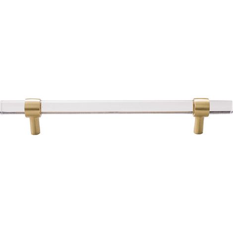 Küchengriffe aus Acryl für Schubladen und Türen, 2er-Set, 96 mm Lochabstand - KZQ