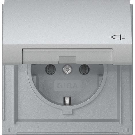 GIRA 445465 SCHUKO KD Gira TX44 F Alu (445465)