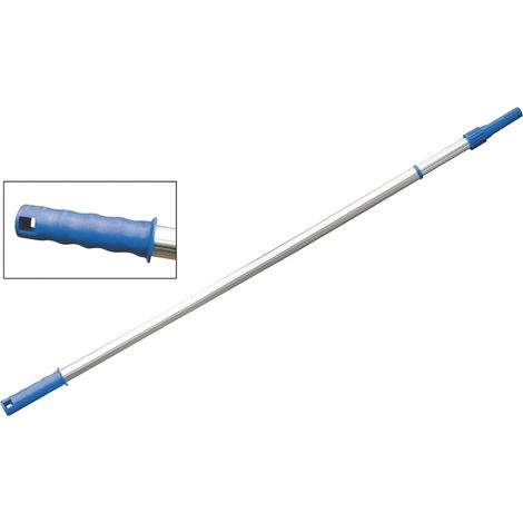 Utilia PROLUNGA PER RULLI IN ALLUMINIO COMPLETA DI CONO SVITABILE  mt. 2 6.00 pz