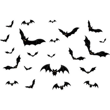 9 Halloween-Aufkleber für Halloween-Dekorationen (1/3)