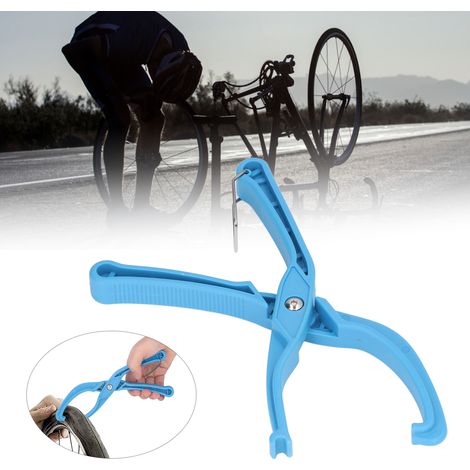 Démonte-pneu Vélo ABS Jaune Bleu Clamp Protecteur avec Principe de Levier pour Vélo Montagne et Route Mountain ABS Labor Saving