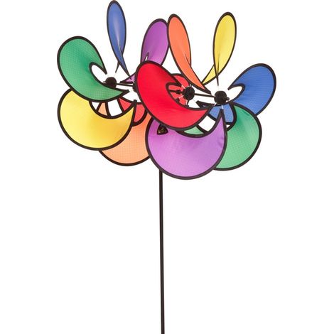Element décoratif de jardin hq-invento paradise flower duett 35 x 82 cm tournant
