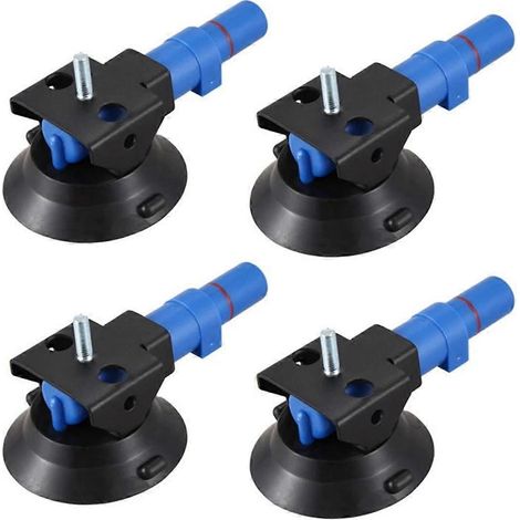 Robuster 75-mm-Saugfuß für Handpumpe mit M6-Gewindebolzen (1/5)