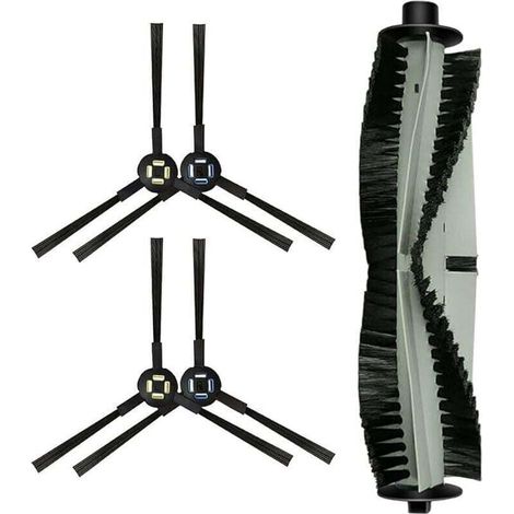 Brush for Silvercrest SSR1 SSRA1 robot vacuum cleaner for A9s A9 A7 L100 (1 rotating brush + 4 side brushes) (1/4)
