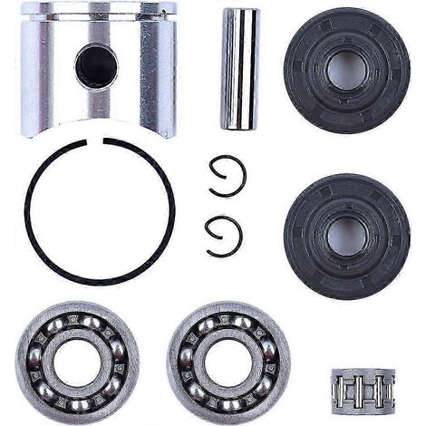 Kit de joints d'huile pour piston, vilebrequin, roulement à billes et huile de 40 mm, compatible avec les tronçonneuses Husqvarna 41, 141 et 142 (réf. 530 06 94-54). (1/5)