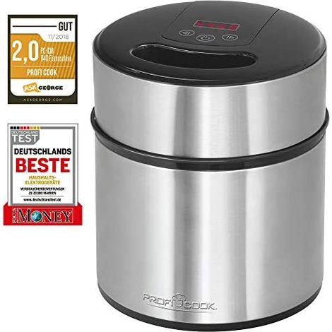 ProfiCook PC-ICM 1140 sorbetera plata 1,8 L (1/5)