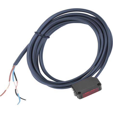Infrarot-Lichtschranke BERM, ABS-Material, geringer Stromverbrauch, Kabel - Ideal für Autotüren und Garagen (E3Z-D62) (1/5)
