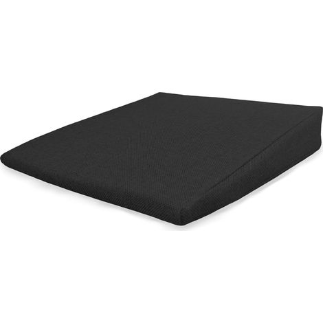 Coussin d'assise en forme de coin, coussin d'assise pour chaises de bureau, coussin d'assise ergonomique, coussin d'assise orthopédique en forme de coin, coussin d'assise pour sièges auto, en mousse d (1/5)