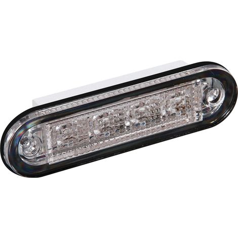 Luce ingombro - 4 Led - 12/24V - Bianco (1/5)