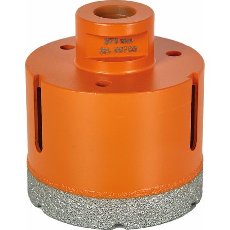 Fresa foretto diamantata 70 mm gres marmo granito smerigliatrice Battipav hg70d