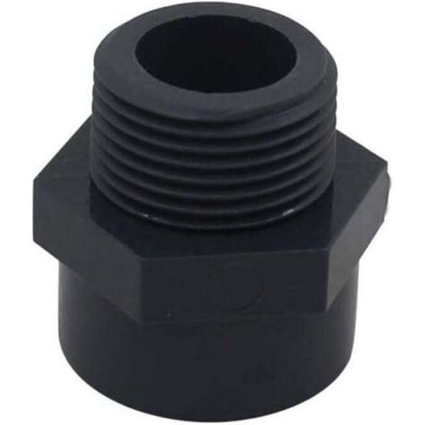 Embout filete pvc male 20 25 32 40 50 63 75 90 110mm embout a visser piscine raccord mixte pvc manchon fileté pvc (Diamètre Interne 40mm - 1-1/4" filetage) (1/4)