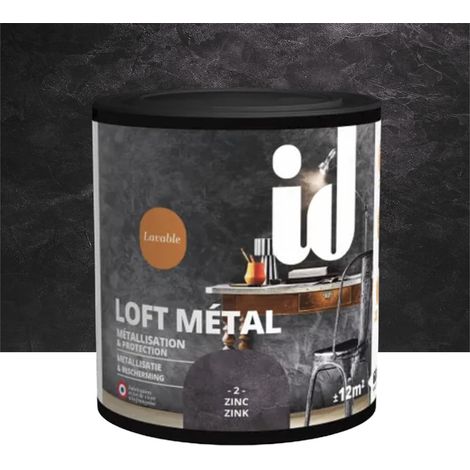 Finition ID Loft Métal Zinc n°2 0,5 L (1/2)