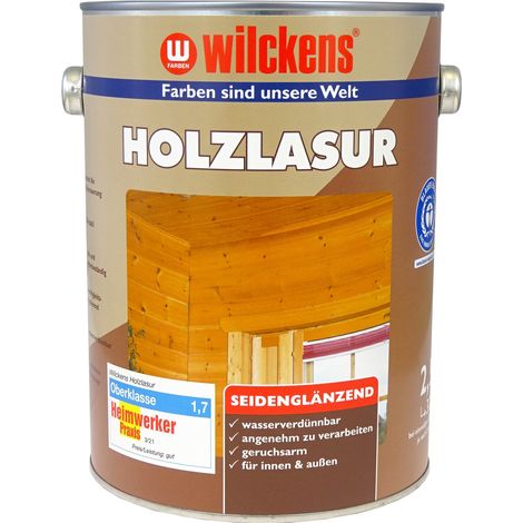 Wilckens Holzlasur Weiß LF 2,5l 11791000080