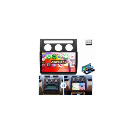 Pour VW Touran 1T1 1T2 1T3 2004-2008 Android 15 Autoradio GPS wifi Carplay 1+32G (1/5)