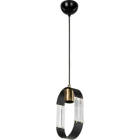Lampada a sospensione con pendente nero Nova (1/5)