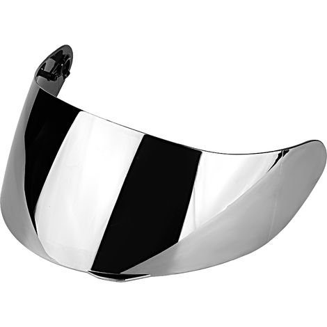 Moto Wind Shield Casque Lentille Visière Bouclier Plein Visage Fit Pour AGV K1 K3 SV K5 K5-S Argent Plaqué (1/5)