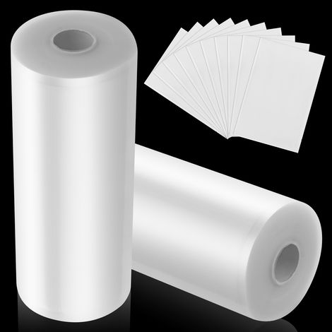 Lot de sacs sous vide pour stockage alimentaire, 2 rouleaux (20 × 1500 cm) (1/3)