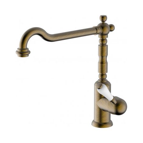 Miscelatore Lavello Stile Antico bronzato