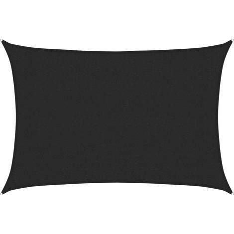 Maison Exclusive - Voile d'ombrage 160 g/m² Noir 3x5 m PEHD