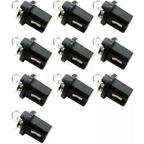 Lot de 3 x 10 ampoules pour tableau de bord (286T T5 B8.5D) (1/5)