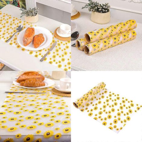 Sets de table élégants à motif tournesols pour la cuisine (1/4)