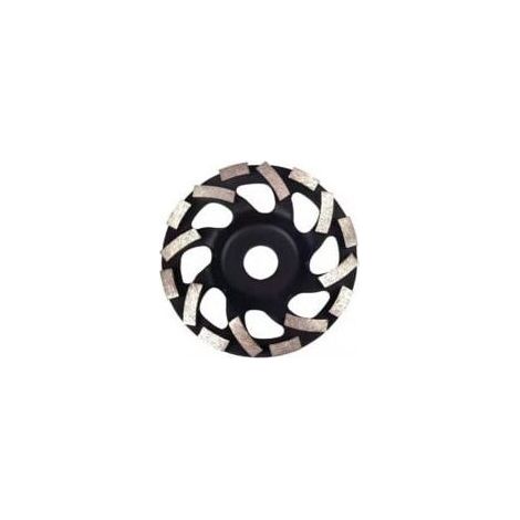 Hochwertige universelle Diamantschleifscheibe für Beton, 125 x 22,2 mm, PDX829.025, zweireihig (1/4)