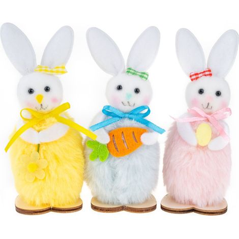 Hasen 12cm 3Stk WKZ-3828