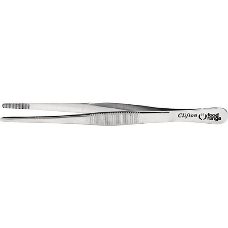 Micro pince inox embouts arrondis 160 mm