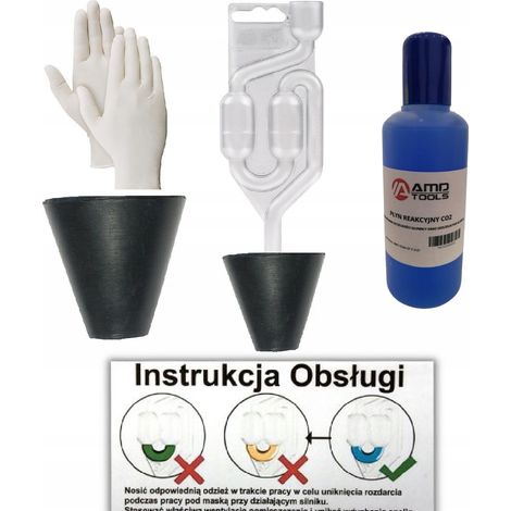 Kit di prova per guarnizioni testata con fluido CO2, test