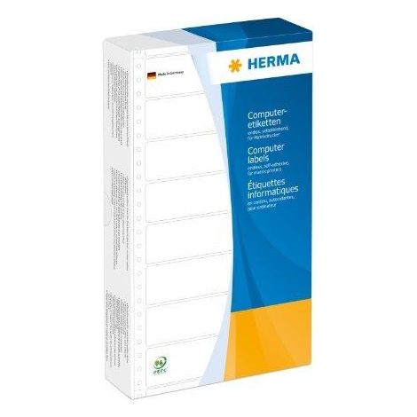 Herma Etiquetas informáticas continuas blancas 147 x 99 mm