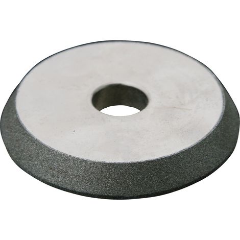 Meule CBN 108x21x20 dédiée aux aciers HSS pour affûteuse de forets OPTIgrind GH 15T Optimum DSGH15T